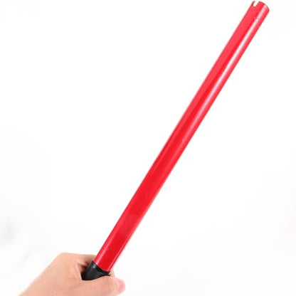 CALLARON 3 Ton Horizontal Hydraulic Jack Handle - Heavy Floor Jack Handle Replacement, Duty Replacement Pole Lever for Floor Jacks, Car Jack Accessories with Anti-Slip Grip(Red) - size: 37.00X2.00X2.00CM