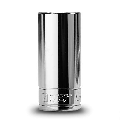 Capri Tools 13/16-Inch Deep Socket, 3/8-Inch Drive, 6-Point, SAE - size: 13/16-Inch