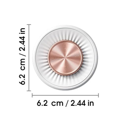 Wearable Neck Fan Hands Free, Portable 360° Adjustable Personal Fan with 3 Speeds, 80g Ultra Light Clip on Collar Fan USB C Rechargeable, Quiet Bladeless Wearable Fan for Travel Office Outdoor - color: White