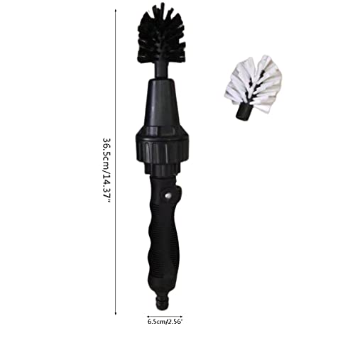 Vehicle Wash Tools Wheel Tire for Detailing Cleaning Brush Water-Powered Brush Multipurpose Cleaning Tools Motorcycle Bicycle Car Interior Exterior Cleaning Brush Kit