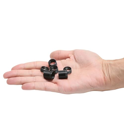 OEMTOOLS 25648 Fix-A-Thread Spark Plug Saver Inserts, Metric, M14 - 1.25, Socket Rethreading Kit Components For Car, Truck, RV, And Aviation Repair, 14mm Thread - style: M14 Locking Inserts