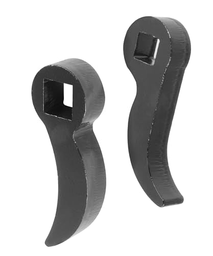 2PCS Axle Removal Tool,Car Accessories Pry Bar Wrench Adaptor Head,Half Shaft Removal Tool Openend Wrench,Automotive Tools,Used to Combined with 1/2" & 3/8" Ratchet Wrenches,Breaker Bars,etc.