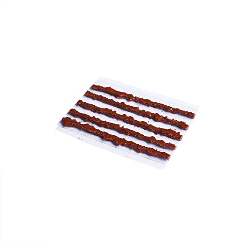 Bike Tubeless Tire Tyre Repair Kit Plugger Plugs Tool Repair Tires Fix Flat Puncture MTB and Road Mountain Bicycle +25 Strips (10 x1.5 mm + 5 x 2.5 mm + 10 x 3.5 mm)