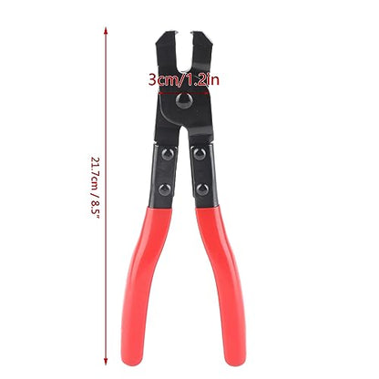 Carbon Steel Ear-type CV Boot Clamp Plier - All Earless Type CVJ Boot Clamps, 12.1in, 344g