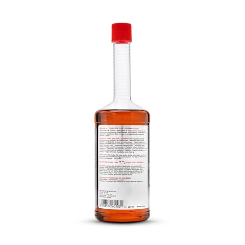 Red Line 60103 SI-1 Complete Fuel System Cleaner, Cleans and Prevents Corrosion in Fuel Systems, Cleans Injectors, Carburetors, Valve and Combustion Chamber Deposits - 15 Ounce (4 Pack) - size: 15 Fl oz (Pack of 4)
