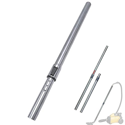 1.25 Inch Stainless Steel Vacuum Extension Wand Compatible with Vacuums using 1 1/4 Inch (1.25in) 32mm Accessories - 1 1/4 Vacuum Extension Tube for Shop Vac (Stainless Steel Extension Wand) - style: Extension Wand Only
