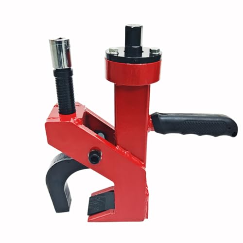 INTBUYING Manual Tire Bead Breaker with Patented Handle Adjustable Hammer Tire Remover Heavy Duty Tires Car Repair,Red