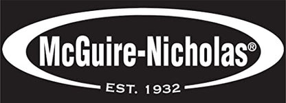 McGuire-Nicholas - 1MN-350 Tuff Shell Knee Pads | Lightweight Ergonomic Design Lined with High Density EVA Foam | All-Weather Knee Pads for Flooring, Construction, Painting, Welding, Plumbing,black