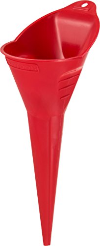 FloTool Automotive Funnel for Gas, Oil, Transmission, Coolant and Other Fluids, with QuickFill Technology & Splash Guard (10718WR)