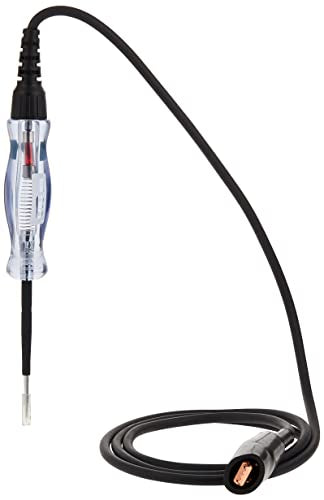 OTC 3634 Heavy-Duty Straight Cord Circuit Tester | Designed for Testing Electrical Circuits and Locating Shorts, Grounds, and Open Circuits on 6V and 12V Systems; 5-Foot Cord