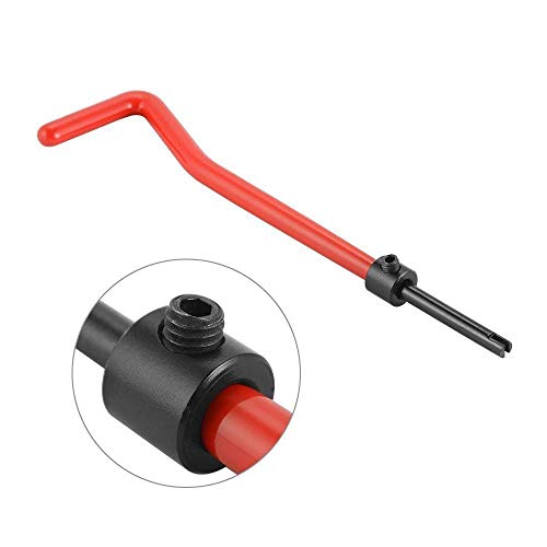 Shkalacar 30Pcs Metric Thread Repair Kit, Metric Thread Threaded Inserts Installation Tool for M3 M4 M7 M9 M11 Helicoil Car Pro Coil Tool M7*1