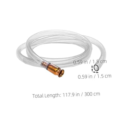 Hemobllo Automatic Siphon Hose Kit for Gasoline 1/2 Oil Siphon Tube Hose Retainer for Simple Fluid Transfer for Automotive and Multi-Purpose Use
