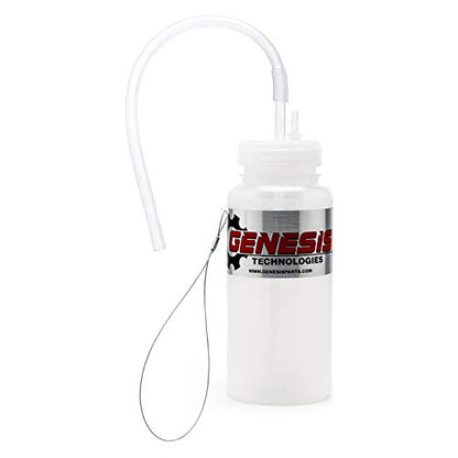 Genesis Universal 1 Person Brake Bleeder Bottle with a Stainless Steel Cable Mount and 12 Inch Fluid Tube - size: Cable Mount