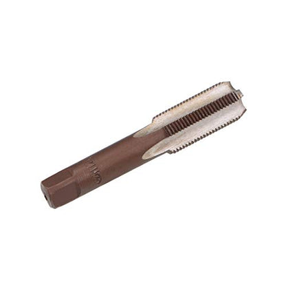 uxcell Metric Hand Tap M12 Thread 1 Pitch 4 Straight Flutes H2 Alloy Tool Steel Bottom & Taper Screw Tap Set Tapping Tools for Repairing 1 Pair - size: M12 x 1
