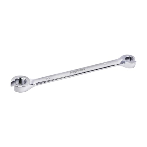 Flare Nut Wrench 8mm x 10mm Metric Double Open End for Removing Replacing Nuts, 1 Piece - size: 8mm x 10mm
