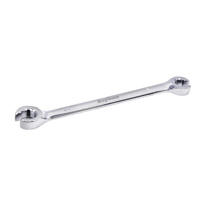 Flare Nut Wrench 8mm x 10mm Metric Double Open End for Removing Replacing Nuts, 1 Piece - size: 8mm x 10mm