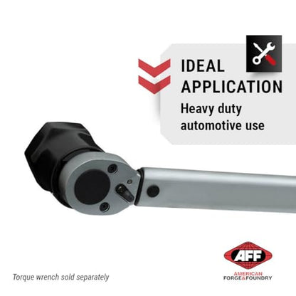 AFF 3/4" Drive Wheel Bearing Locknut Socket (Available in 6 or 8 Points & Multiple Sizes) - size: 4-3/8", style: 6 Point