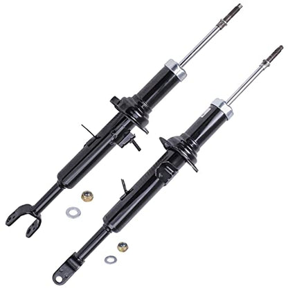 Detroit Axle - 4pc Shock Absorbers for 03-06 Infiniti G35, 03-05 | Nissan 350Z, 4 Front and Rear Shocks Absorbers 2003 2004 2005 Replacement - size: 4A47266/shock kit