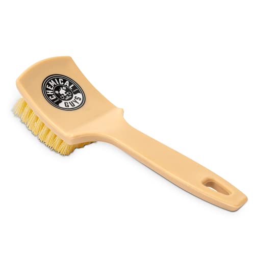 Chemical Guys Induro 7 Heavy Duty Interior Carpet & Upholstery Detailing Brush – Durable Bristles, Car Carpet Brush for Deep Cleaning Fabric, Mats & Seats, Ergonomic Grip for Comfort and Control - size: 1 Pack