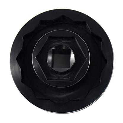 (30mm+55mm) Front Rear Wheel Axle Nut Socket Tool for Ducati Motorcycle Panigale V4, Street fighter 1098, Monster 1200 (Black) - color: Black