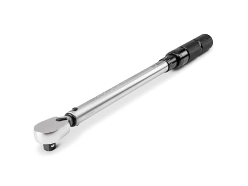 TEKTON 1/2 Inch Drive Micrometer Torque Wrench | TRQ52402 - size: 1/2 in.