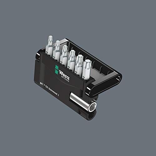 Wera 073404 6 Piece Professional Torx TX10-TX40 Mini Bit Check,5073404001