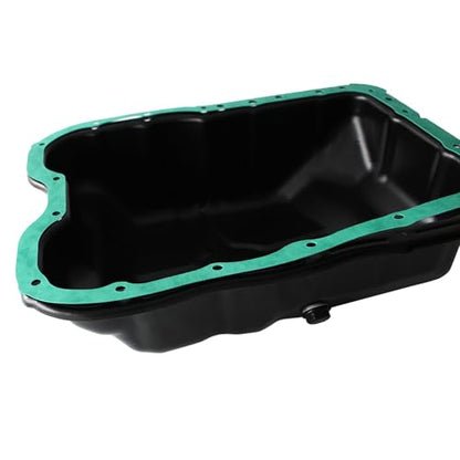 AUCERAMIC 264-361 4884665AC Engine Oil Pan w/Gasket & Drain Plug Fit for 2007-2017 Jeep Compass Patriot, 2009-2020 Dodge Avenger Caliber Journey, 2011-2014 Chrysler 200 Sebring 2.0L 2.4L L4 4884665AD
