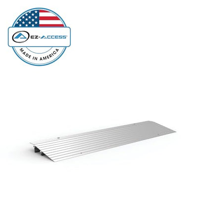 EZ-ACCESS - Threshold Ramps for Doorways - Portable Wheelchair Ramp for Home Steps, Aluminum Door Threshold Sliding Doors, and Wheelchair Access - Adjustable Modular Transitions, 1.5" Rise - size: 1.5 Inch
