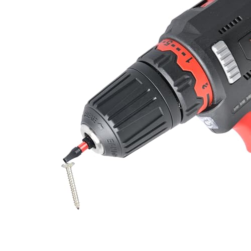 BLACK CANYON SQ2 Impact Square Bits, 25-Pack, 1-Inch Length, 1/4-Inch Hex Shank, S2 Steel Construction, Magnetic Tip for Impact Drivers, Drills & Power Tools - size: 25 Pack, style: SQ2