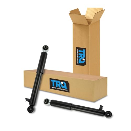 TRQ Rear Shock Absorber Set Compatible with 2013-2018 Hyundai Santa Fe Santa Fe Sport 2014-2015 Kia Sorento - style: SBA52278
