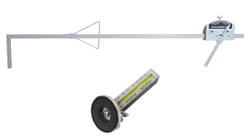 Wheel Alignment Front End Toe Gauge and Magnetic Strut Alignment Level Tool
