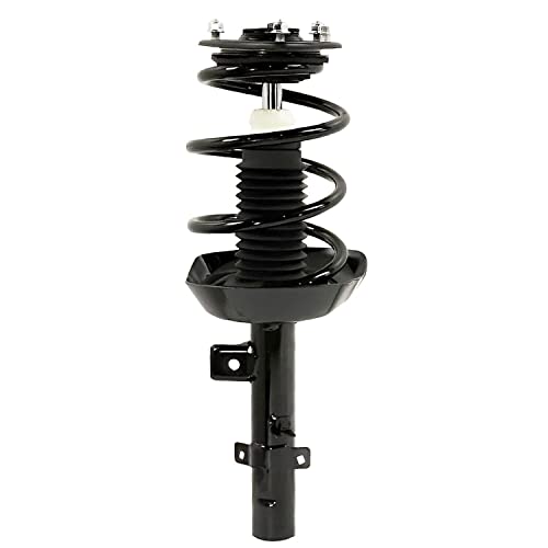 Detroit Axle - 2.4L Front 4pc Suspension Kit for 2013-2017 Honda Accord, 2 Struts & Coil Spring Assembly 2 Sway Bar Links 2014 2015 2016 Replacement Quick Install Ready Struts Shocks Assembly - size: 4QS50144/ sway kit