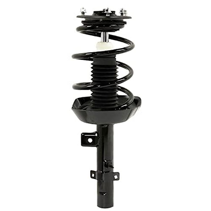 Detroit Axle - 2.4L Front 4pc Suspension Kit for 2013-2017 Honda Accord, 2 Struts & Coil Spring Assembly 2 Sway Bar Links 2014 2015 2016 Replacement Quick Install Ready Struts Shocks Assembly - size: 4QS50144/ sway kit