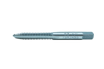 Century Drill & Tool 98904 Fractional Tap & Die Set, 24 Piece | 24 Piece Fractional Tap & Die Set, Precision-Cut Threads for Clean, Accurate Results: Each plug tap and hex - size: 24-Piece