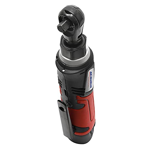 ACDelco ARW1207P G12 Series 12V Cordless Li-ion 1/4” 30 ft-lbs. Torque Ratchet Wrench Tool Kit , Red