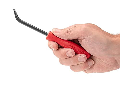 TEKTON 1/4 Inch x 6-1/2 Inch 50-Degree Mini Pry Bar | LRD84101 | Made in USA - size: 1/4 Inch 50-Degree
