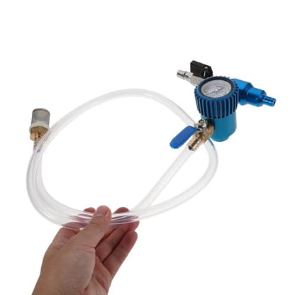 BESTonZON Car Radiator Filling Tool and Coolant Refill Kit with Spill Proof Design, Vacuum Automotive Fluid Filling Set for Engine Cooling System Maintenance and Repair