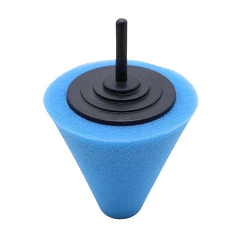 Car Polishing Pad Buffing Foam Sponge Pad Cone Polisher Buffer Pad Automotive Waxing Kit(D) - color: D