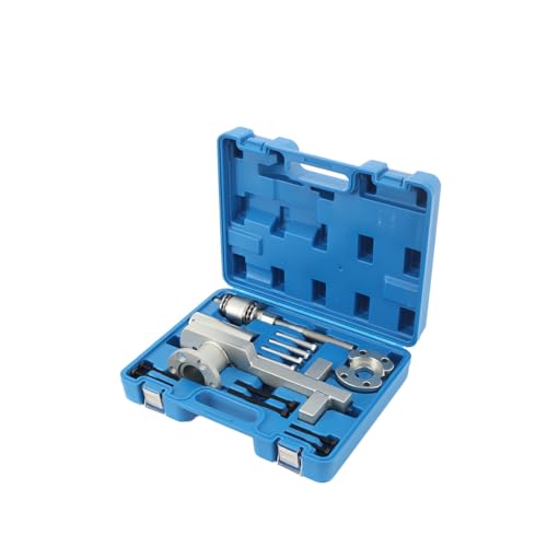 Crankshaft Pulley Removal Install Tool Crankshaft Damper Remover Puller Compatible with Jaguar Land Rover 3.0 V6, 5.0 V8, OEM: 303-1437 303-1438 303-1439 303-1440 303-1441
