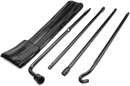 Jack Spare Tire Tool Kit fit for Ford F150 Truck (2004 to 2014)，2 Ton Heavy Duty Lifting Jack & Spare Tire Lug Wrench Tool Kit Replacement Tire Repair Tool