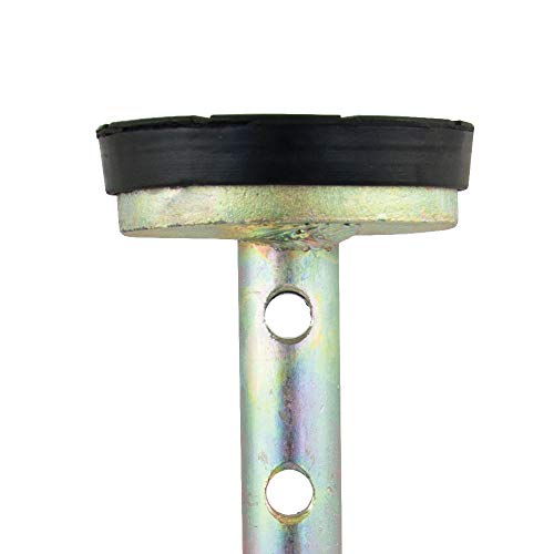 ESCO 10499 Low Profile Performance Jack Stand, Flat Top Rubber Cushion Post, 3 Ton Capacity