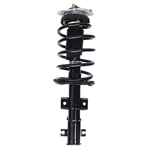 Detroit Axle - 2 Front Struts for 2001-2009 Volvo S60, 1999-2006 S80, 2001-2007 V70, Struts & Coil Spring Assembly 2002 2003 2004 2005 Replacement [w/o Four C Active Chassis] Suspension Struts Shocks - size: 171485L_171485R/PAIR