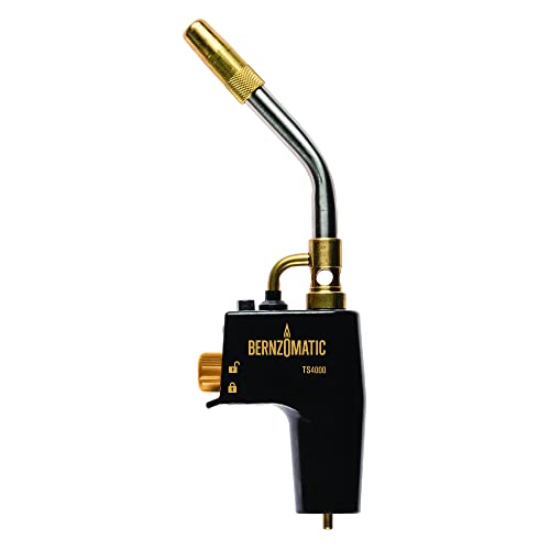 Bernzomatic TS4000 Trigger Start Torch 361524 (TS4000 Torch + 3 Pack Map Pro Gas) - style: TS4000 Torch + 3 Pack Map Pro Gas