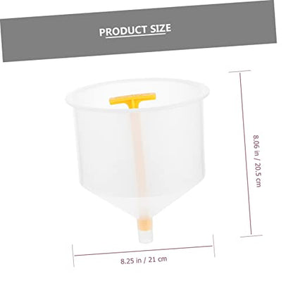 Spill Coolant Funnel Fill Kit Radiator Tool for Easy Refills Prevents Spills Trapped Air Construction for Automotive Cooling Systems