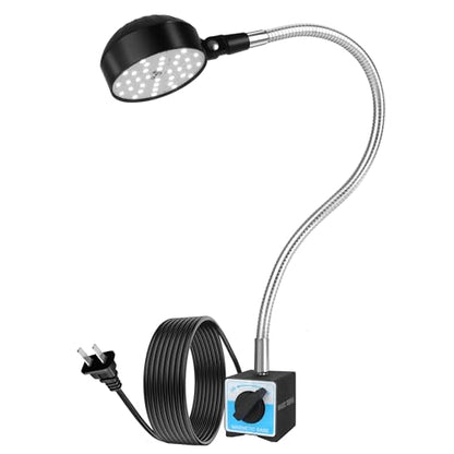 Magnetic Work Light, 2000 Lumens LED Mechanic Light | Strong Magnet Base, 12-inch Flexible Gooseneck, For Workbench, Wood Lathe, Sewing Machine, Grill