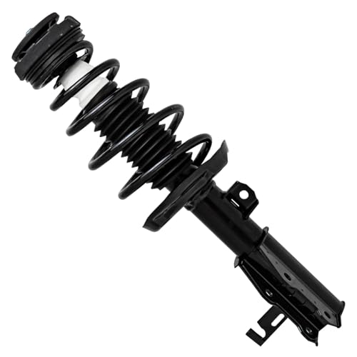 Detroit Axle - FWD 4pc Struts Shock Absorbers Kit for 11-16 Buick Regal, 2 Front Struts w/Coil Spring 2 Rear Shocks Absorbers 2011 2012 2013 2014 2015 2016 Replacement Suspension - size: 4AQ47162/Shock Kit