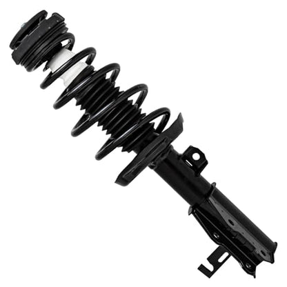 Detroit Axle - FWD 4pc Struts Shock Absorbers Kit for 11-16 Buick Regal, 2 Front Struts w/Coil Spring 2 Rear Shocks Absorbers 2011 2012 2013 2014 2015 2016 Replacement Suspension - size: 4AQ47162/Shock Kit