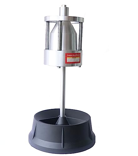 wonofa Wheel Tire Balancer Tire Balancer Changer Portable Car Truck Hubs Wheel Tire Bubble Balancer Heavy Duty Rim Suitable for DIY,Home and Business Applications (Black) - color: Black