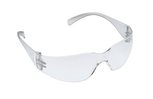 3M Tekk Virtua Anti-Fog Safety Glasses, Clear Frame and Lens, 20-Pack - size: 20 Count