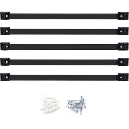 DGSL Magnetic Tool Holder Strip 5 Pack, 18 In Heavy Duty Tool Organizer Magnetic Strip, Tool Magnet Bar For Garage Tool Organization - size: 18 In x 5